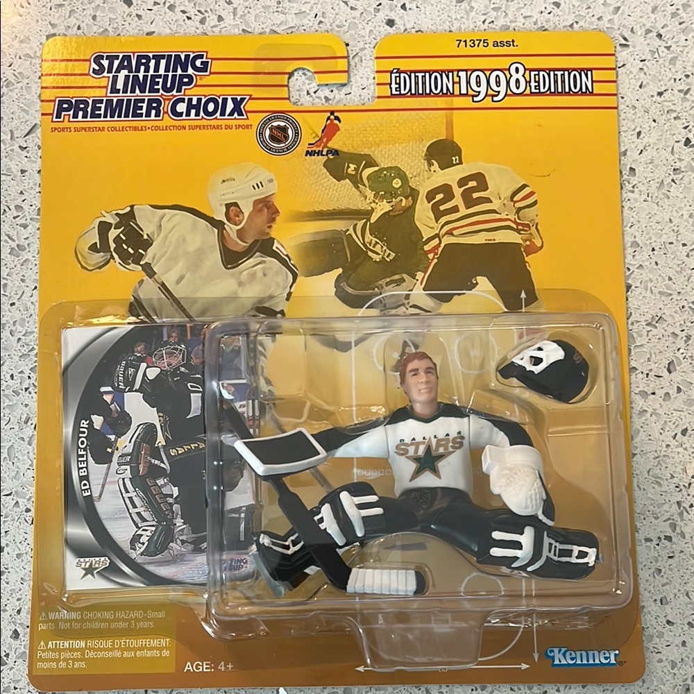 Kenner Starting Lineup Ed Belfour Dallas Stars